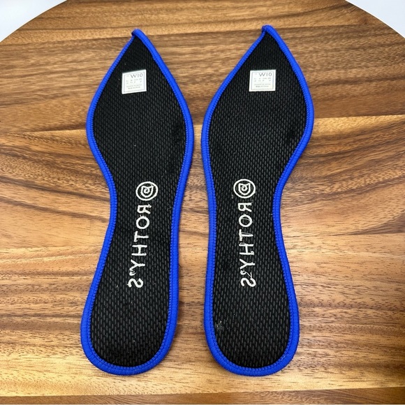 Rothy's The Point Slip On Pointed Flats Solid Black Washable Women's 9.5 - Picture 9 of 11